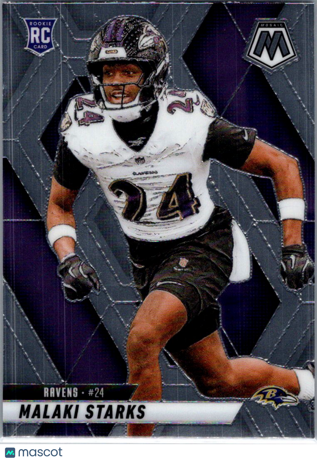 2025 Panini Mosaic Malaki Starks #347 RC