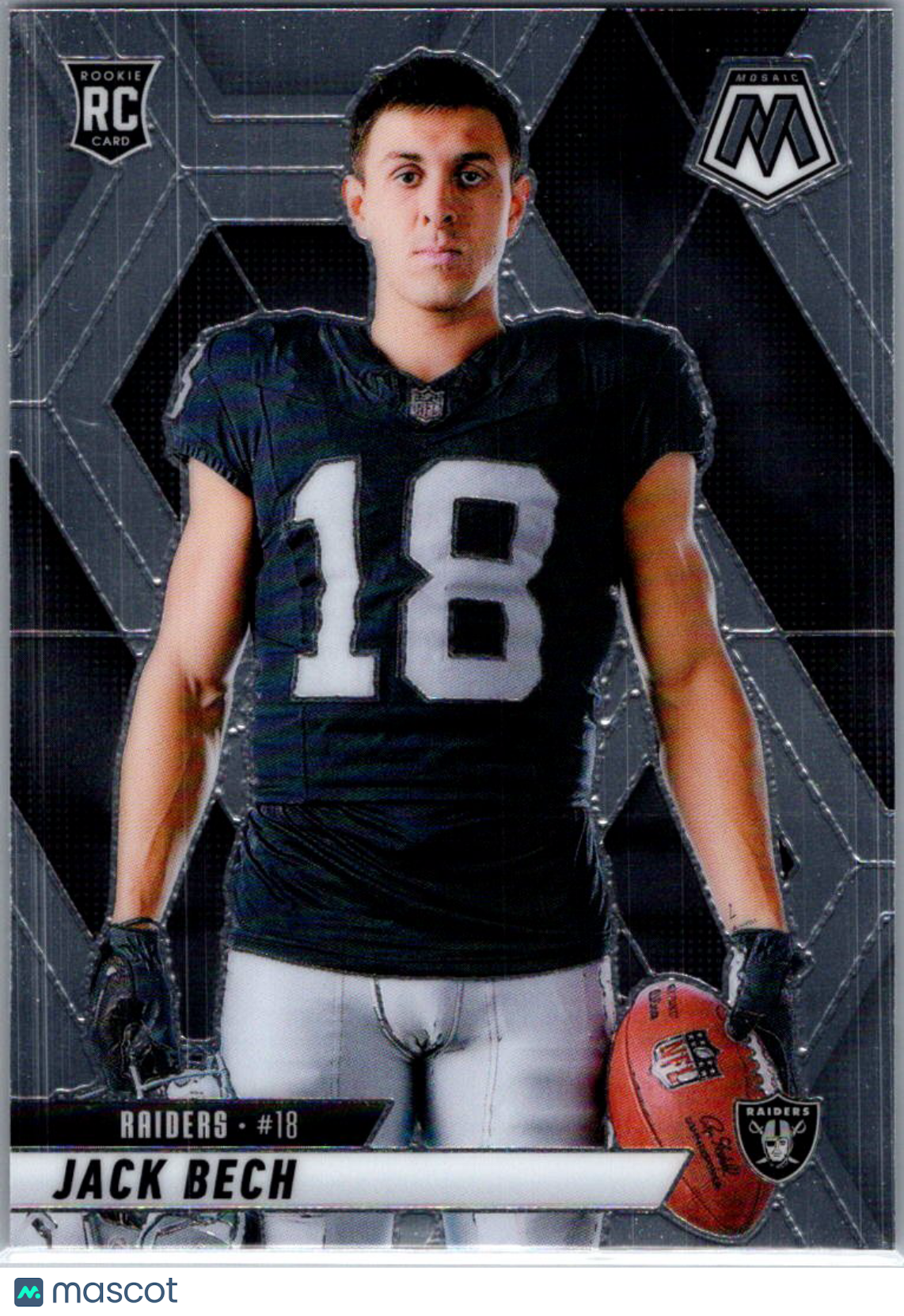 2025 Panini Mosaic Football Jack Bech #280 RC