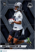 2025 Panini Mosaic Football Dont'e Thornton Jr. #369 RC
