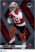 2025 Panini Mosaic Football Jordan James #370 RC