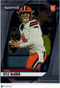 2025 Panini Prizm Draft Picks Kyle McCord #116 Orange RC