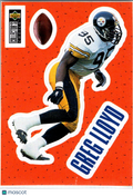 1996 Upper Deck Collector's Choice Play Action Stick-ums Greg Lloyd #S13