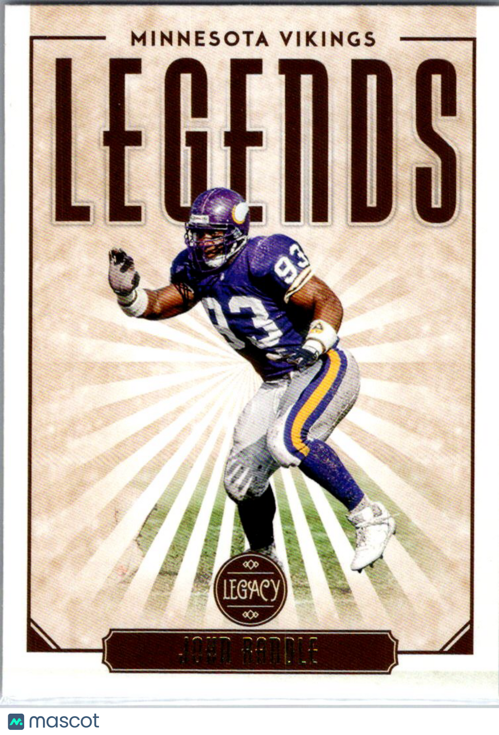 2020 Panini Legacy Legends John Randle #115