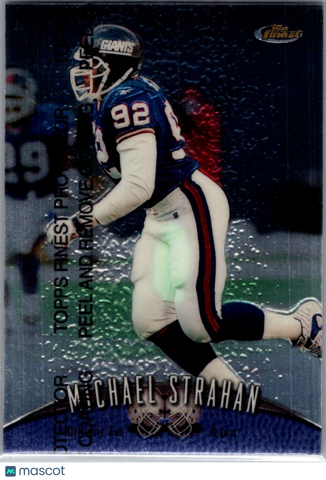 1998 Topps Finest Michael Strahan #71