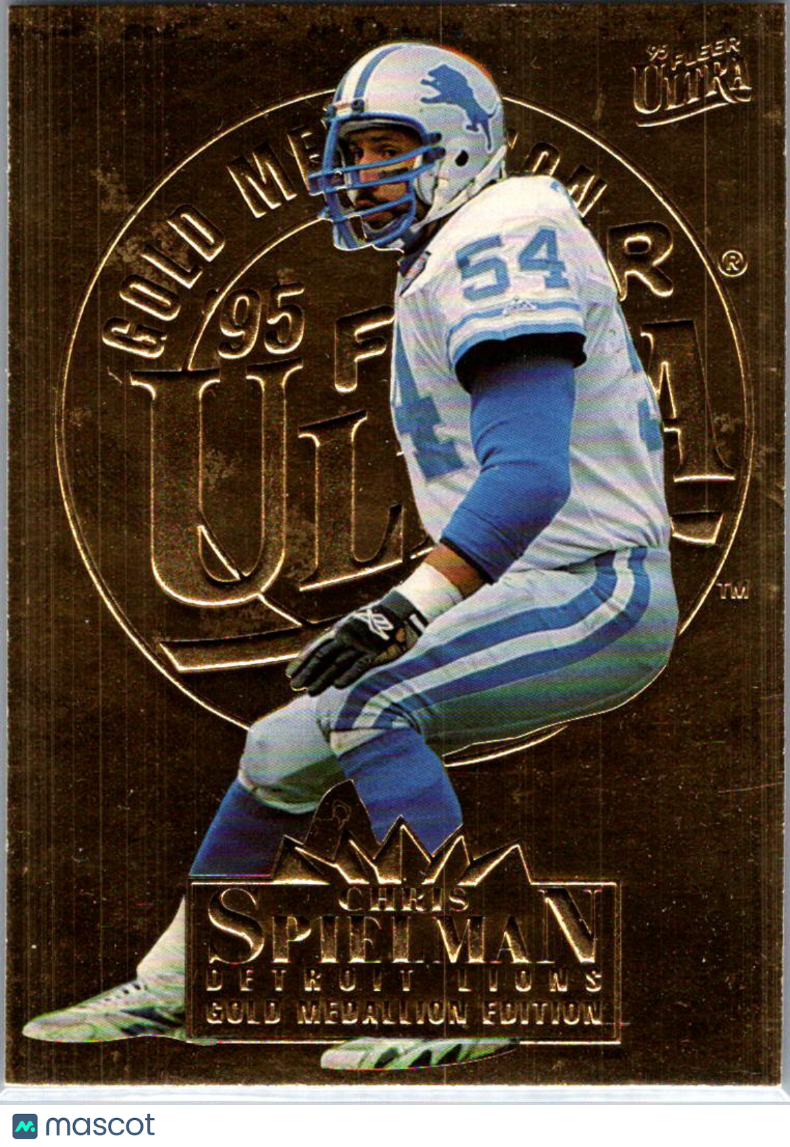 1995 Fleer Ultra Gold Medallion Chris Spielman #108 Edition