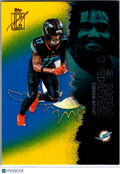 2025 Topps Composite Jaylen Waddle #88 Yellow & Black