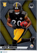 2025 Panini Mosaic Football Kaleb Johnson #315 RC