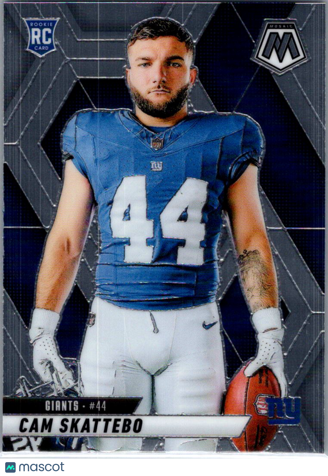 2025 Panini Mosaic Football Cam Skattebo #271 RC