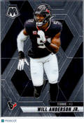 2025 Panini Mosaic Football Will Anderson Jr. #24