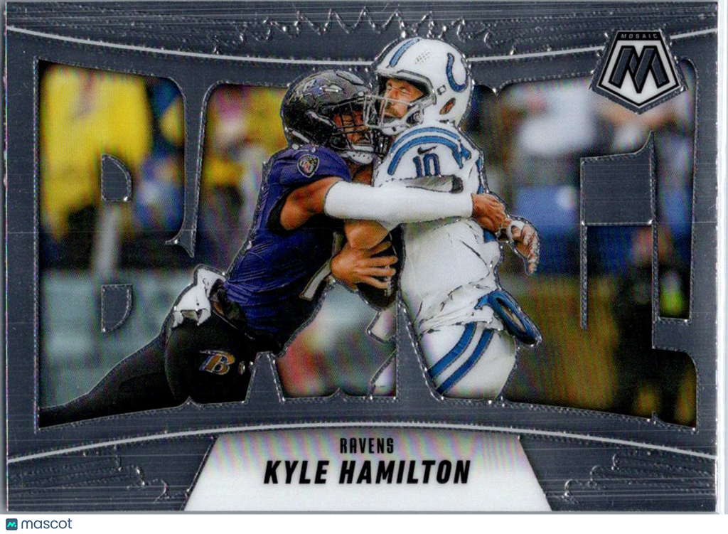 2025 Panini Mosaic Bang! Kyle Hamilton #10