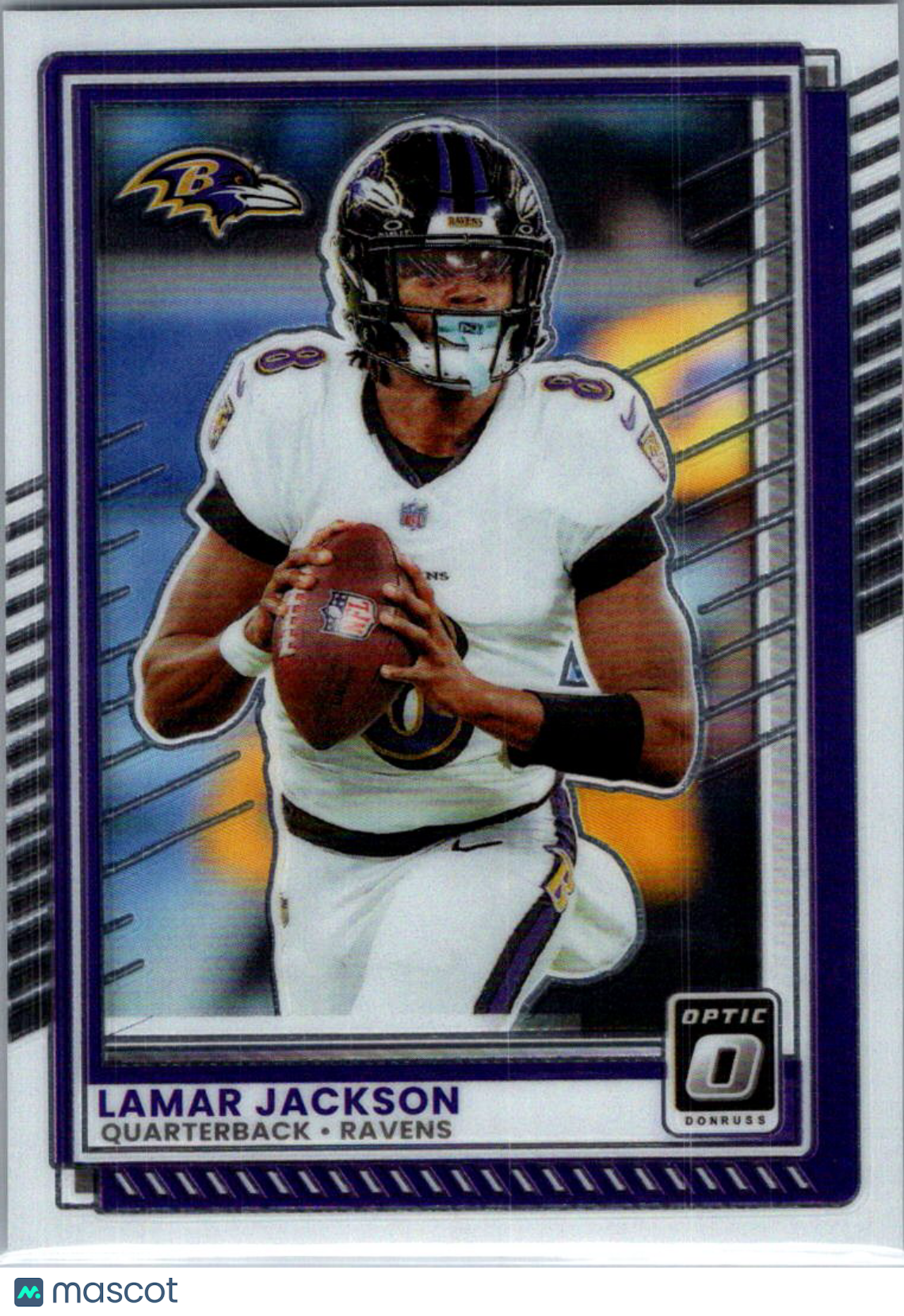 2025 Panini Donruss Optic Lamar Jackson #80