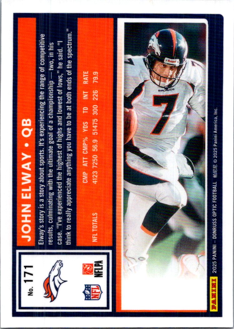 2025 Donruss Optic John Elway #171