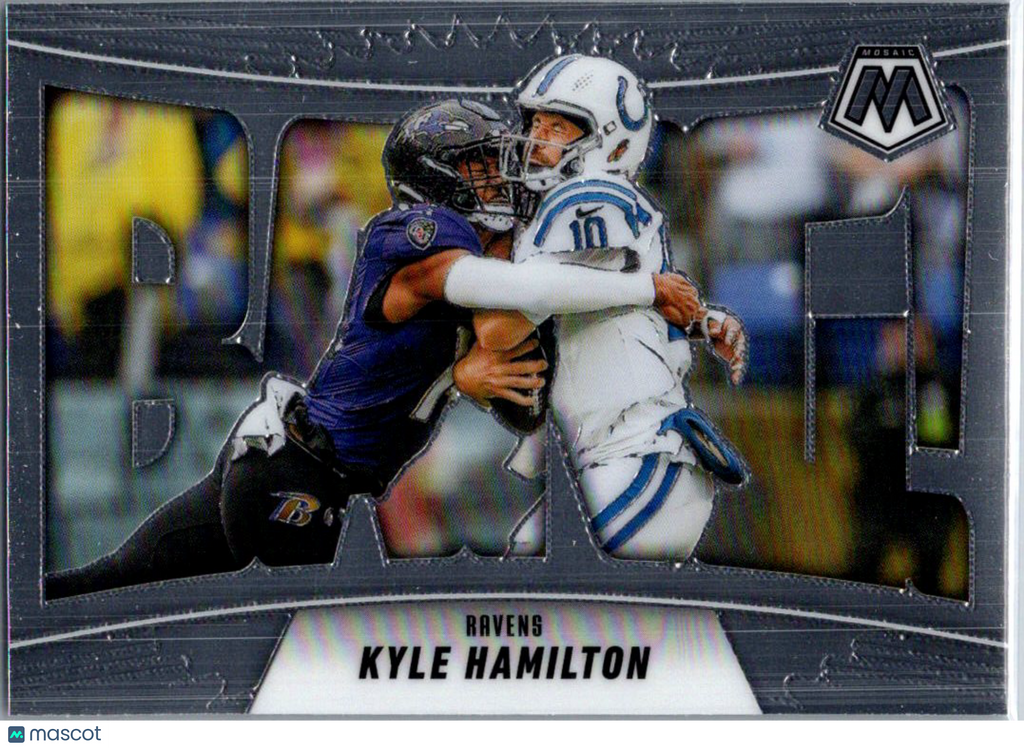 2025 Panini Mosaic Bang! Kyle Hamilton #10