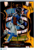 2026 Panini Select Chimere Dike #27 Yellow Shock Prizm RC