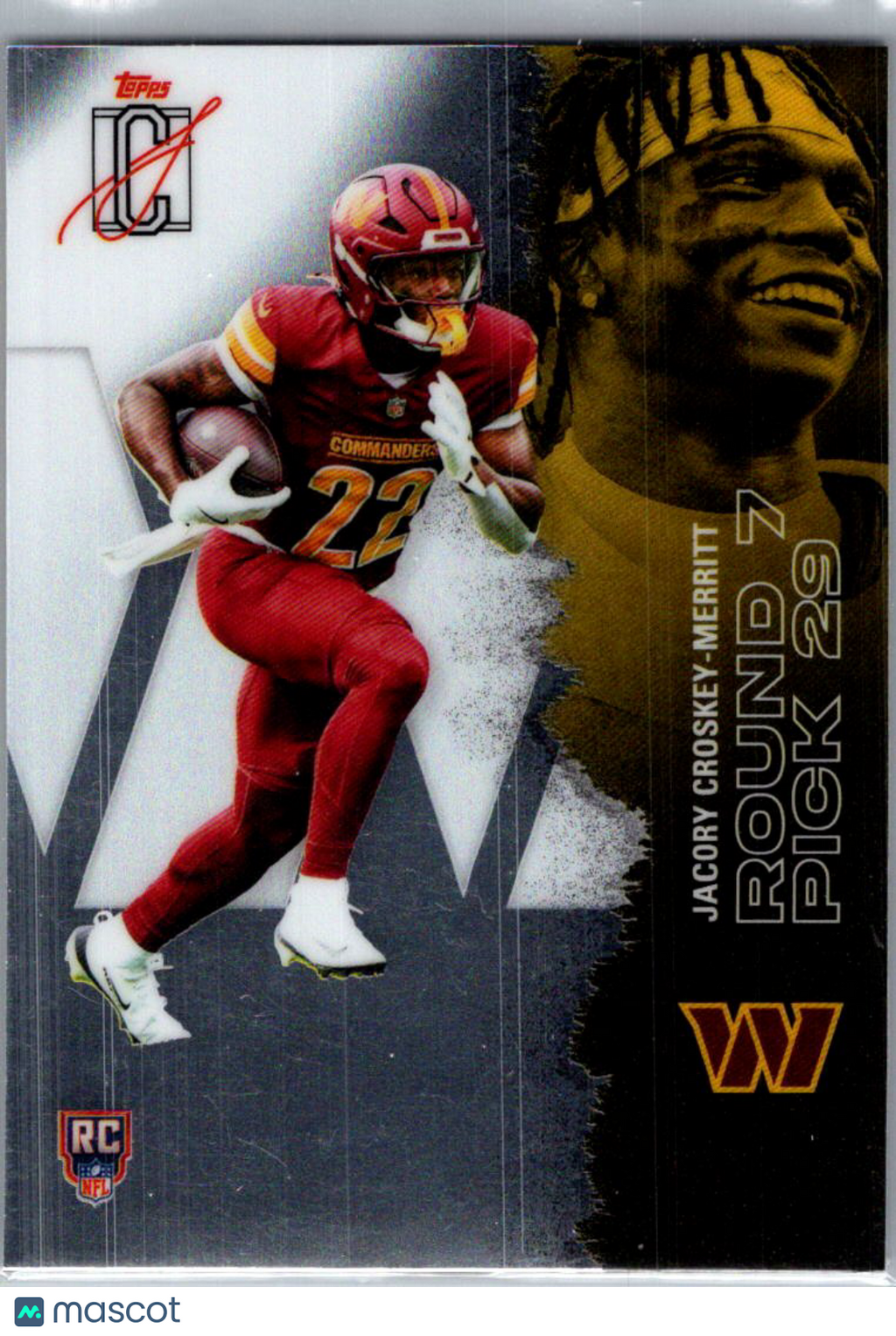 2025 Topps Composite Jacory Croskey-Merritt #235 Refractor RC