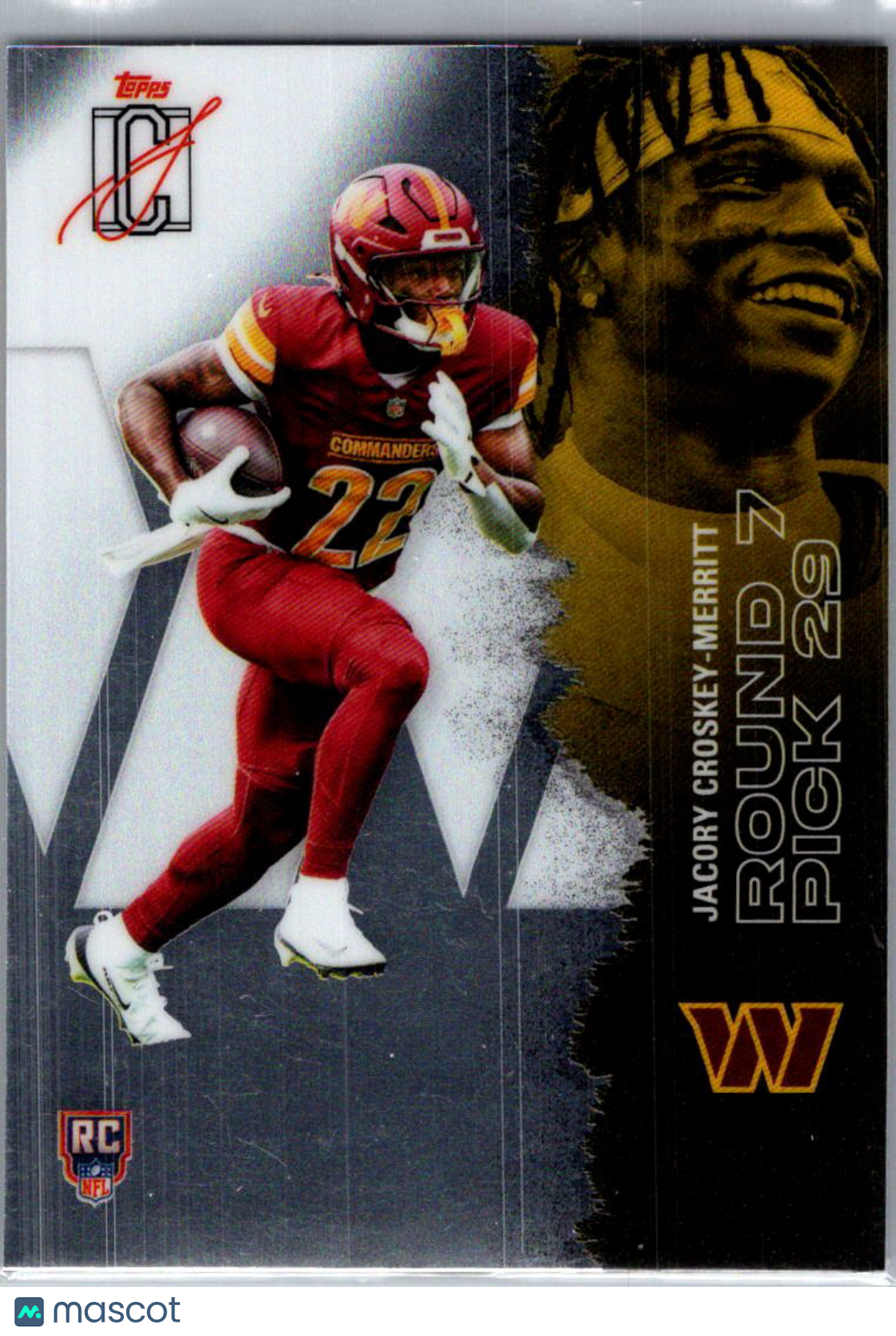 2025 Topps Composite Jacory Croskey-Merritt #235 Refractor RC