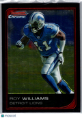 2006 Bowman Chrome Roy Williams #189 Red Border