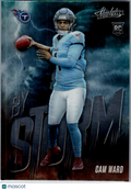 2025 Panini Absolute Football Cam Ward #3 By Storm RC