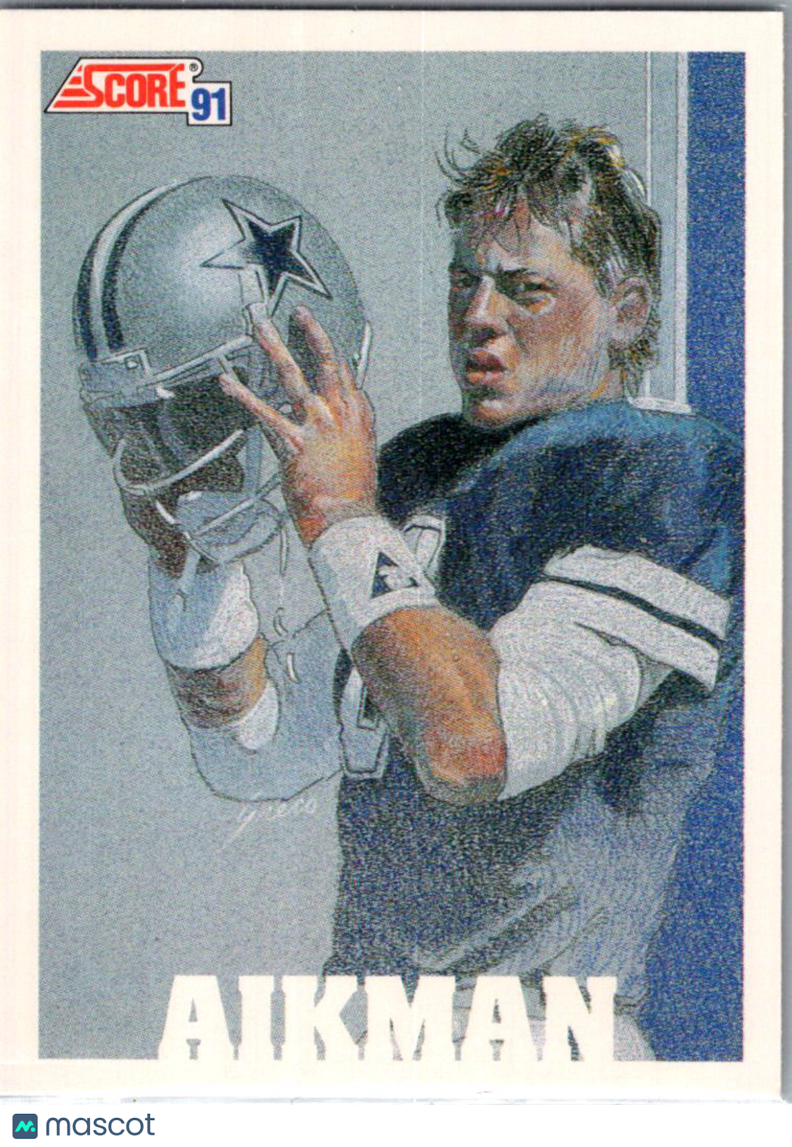 1991 Score Troy Aikman #631