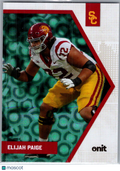2025 ONIT USC Trojans Football Elijah Paige #P-7 Green
