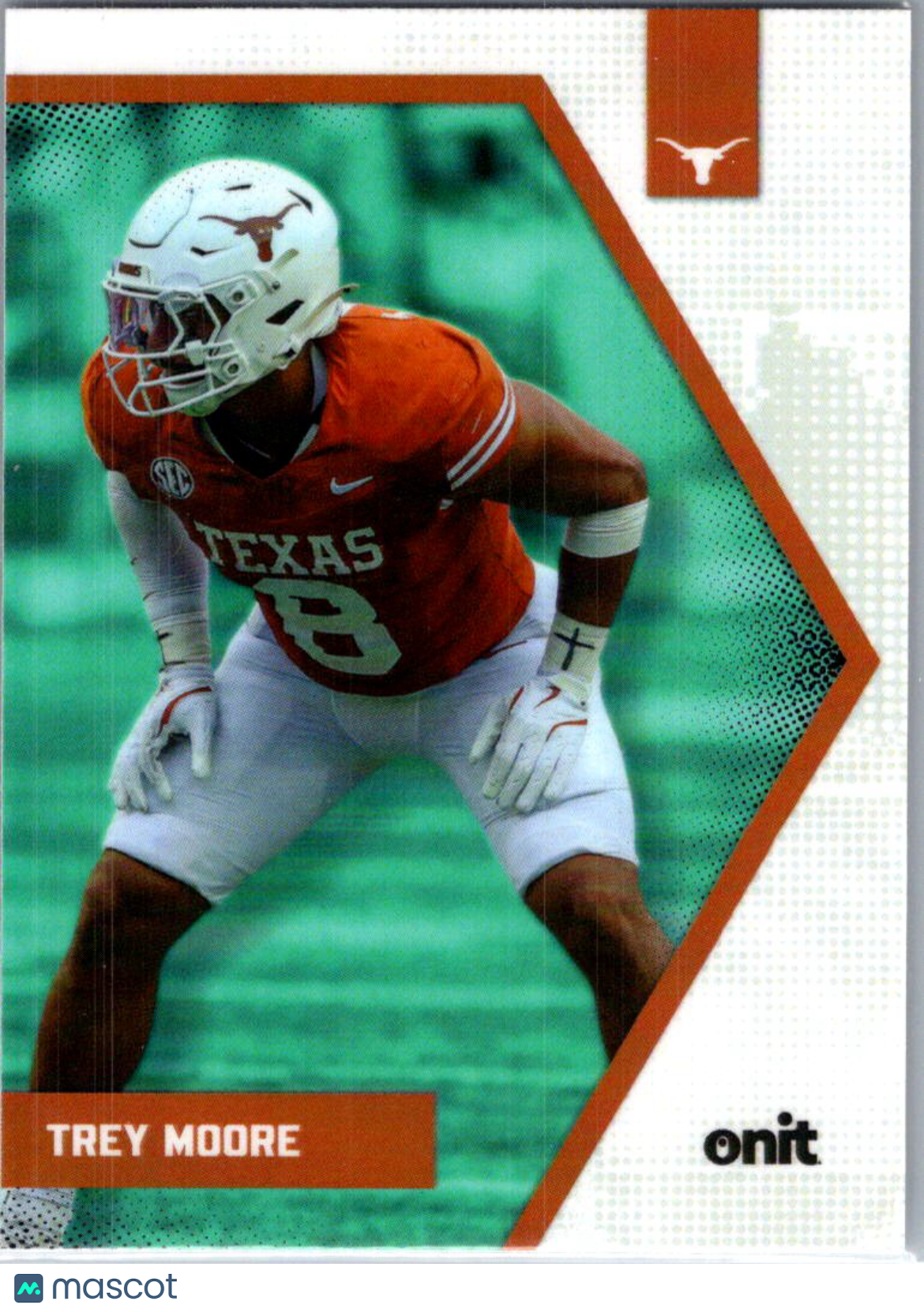 2025 ONIT Texas Football Trey Moore #P-13 Teal