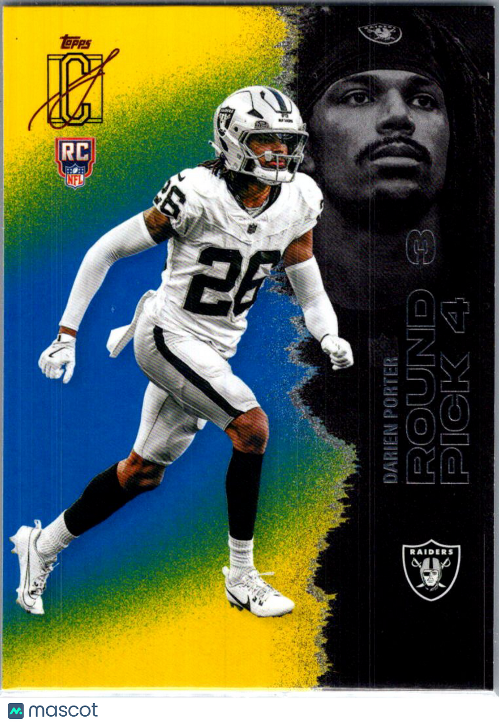 2025 Topps Composite Darien Porter #204 Yellow & Black RC