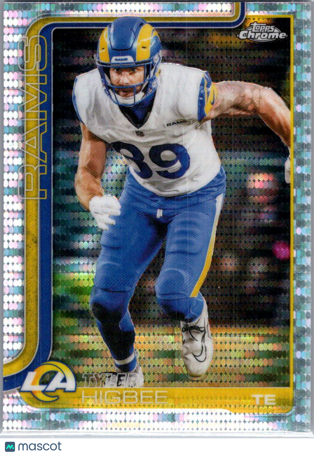 2025 Topps Chrome Tyler Higbee #172 Prizm Refractor