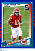 2025 Donruss Jalen Royals #321 Press Proof Blue
