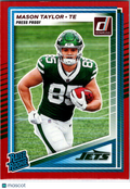 2025 Donruss Mason Taylor #328 Press Proof Red