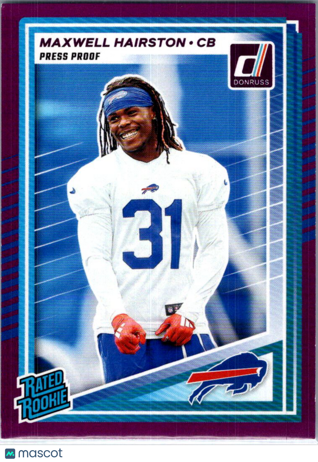 2025 Donruss Maxwell Hairston #362 Press Proof Purple