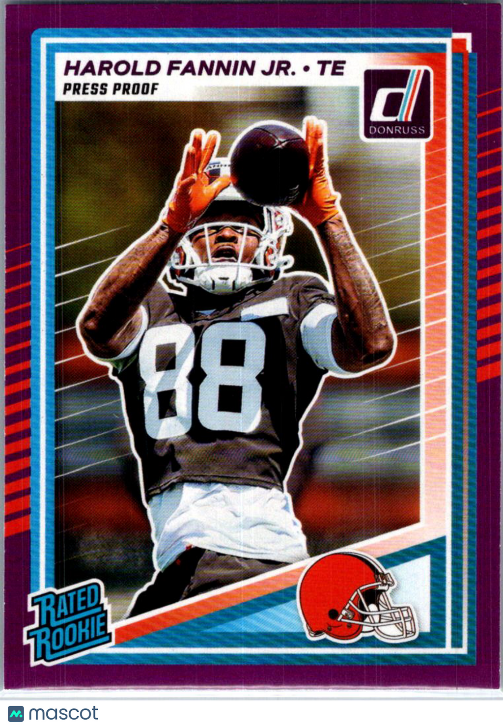 2025 Donruss Harold Fannin Jr. #373 Press Proof Purple