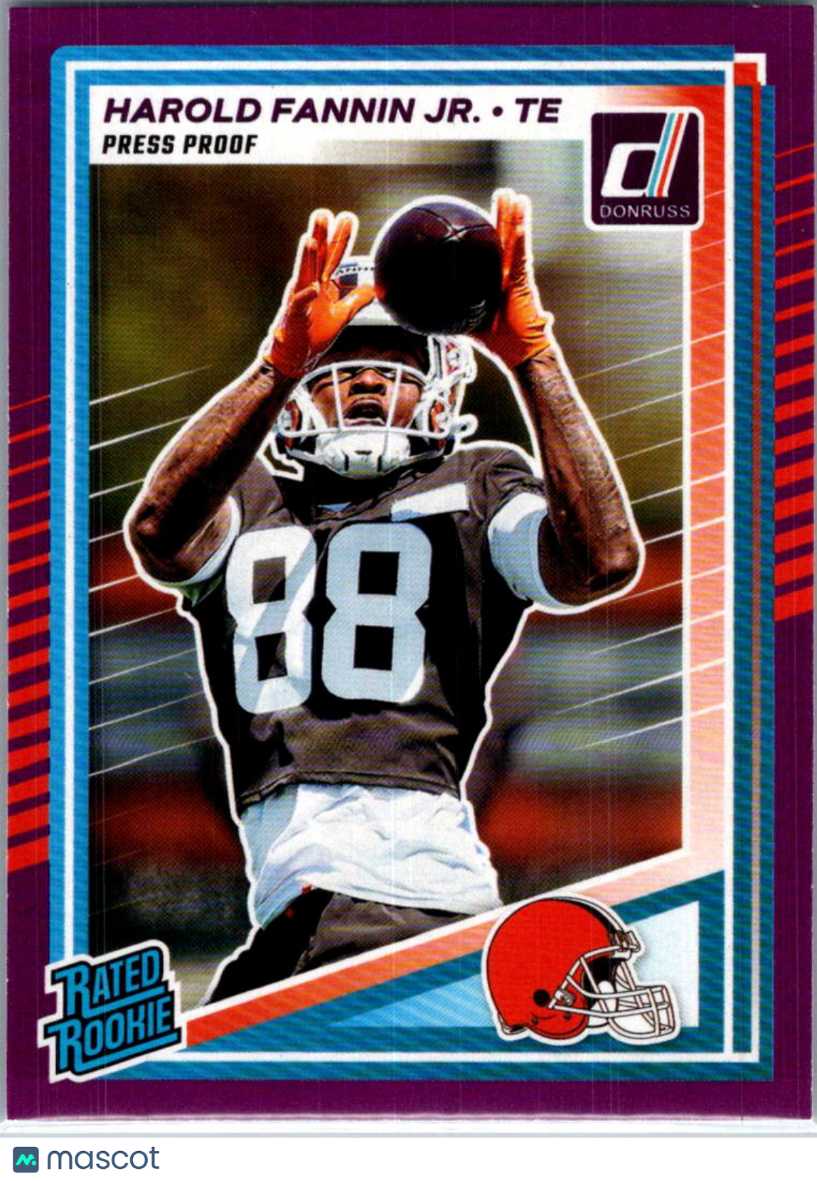 2025 Donruss Harold Fannin Jr. #373 Press Proof Purple