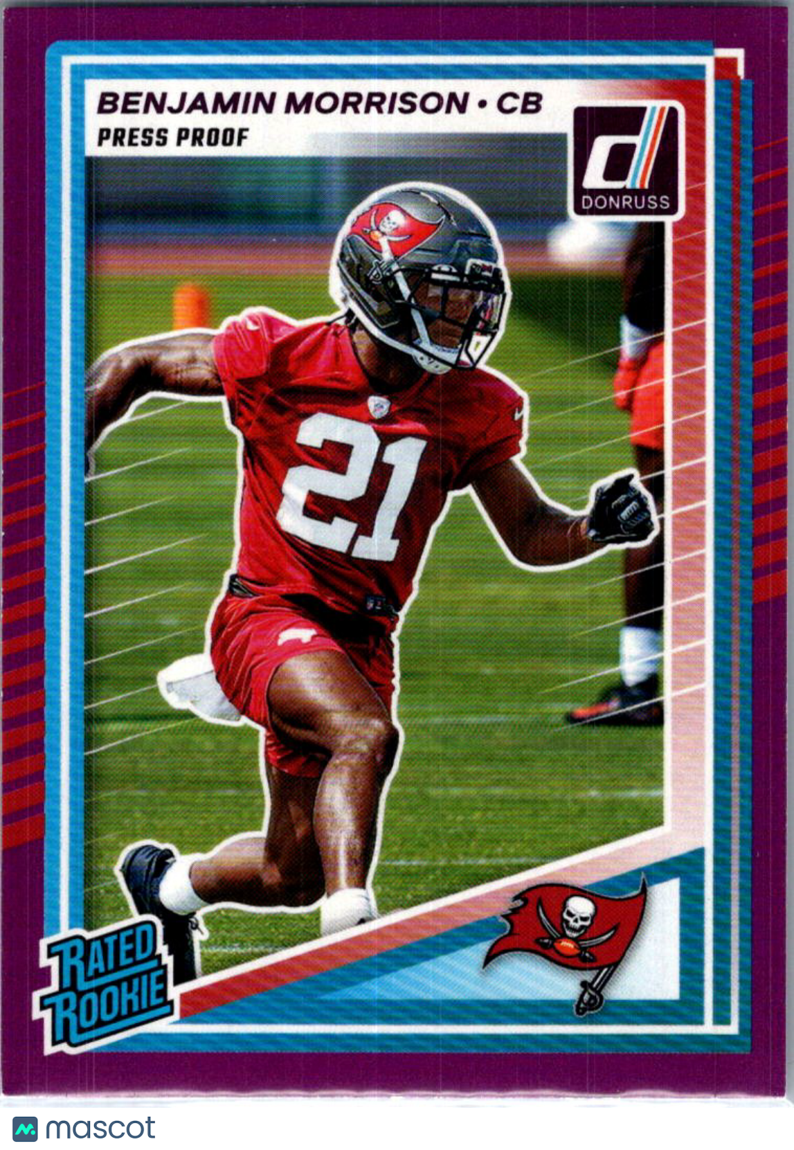2025 Donruss Benjamin Morrison #361 Press Proof Purple