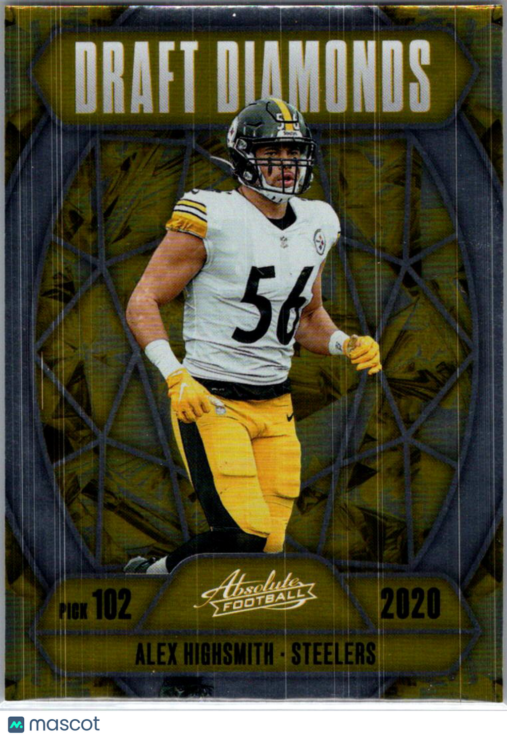 2025 Panini Absolute Football Draft Diamonds Alex Highsmith #DD-AHM