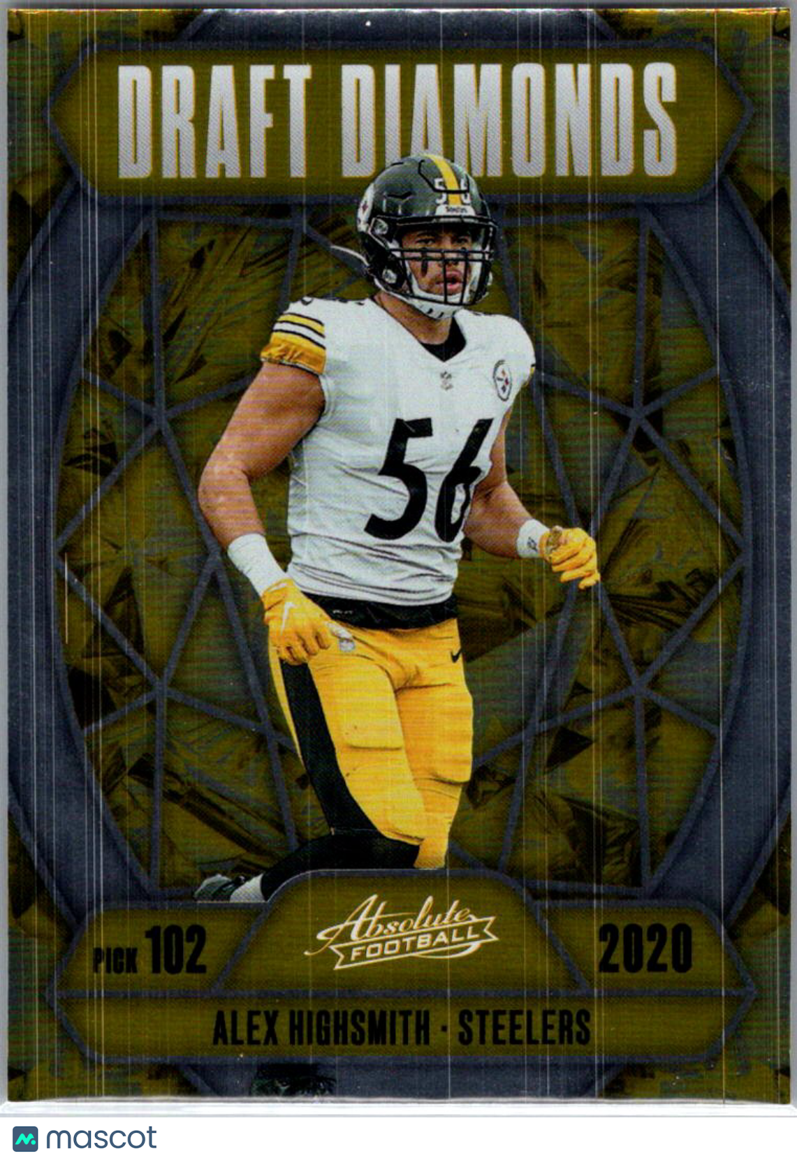 2025 Panini Absolute Football Draft Diamonds Alex Highsmith #DD-AHM