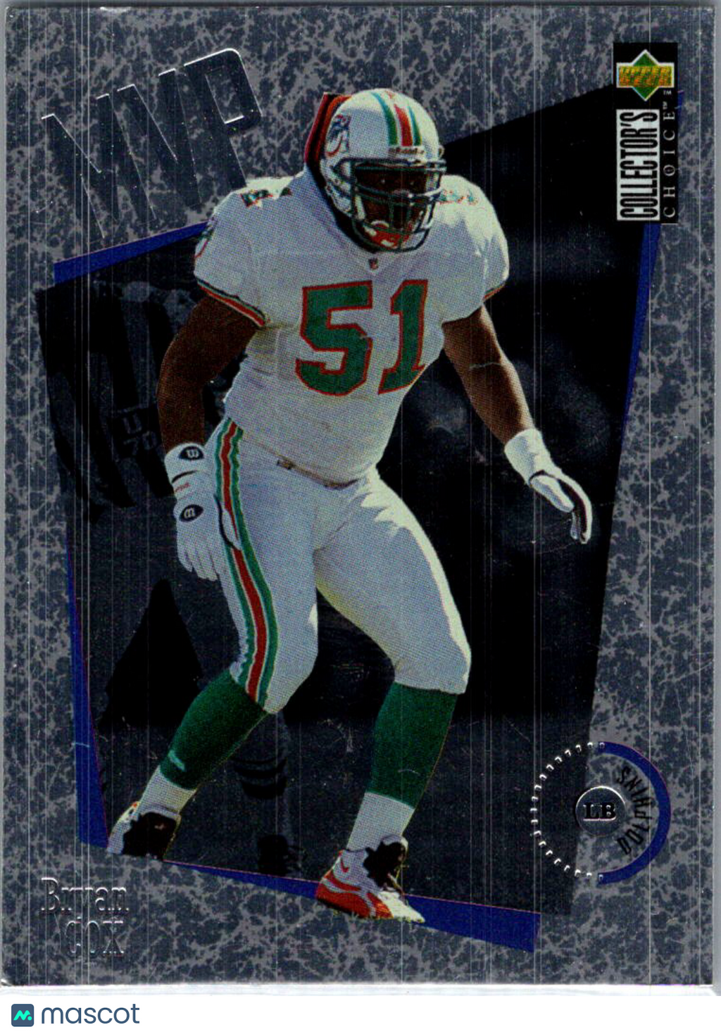 1996 Upper Deck Collector's Choice Bryan Cox #M26 MVP