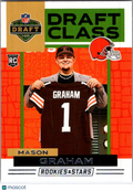 2025 Panini Rookies & Stars Draft Class Mason Graham #6 RC