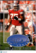 1997 Score Board Autographed Collection Orlando Pace #40 Auto