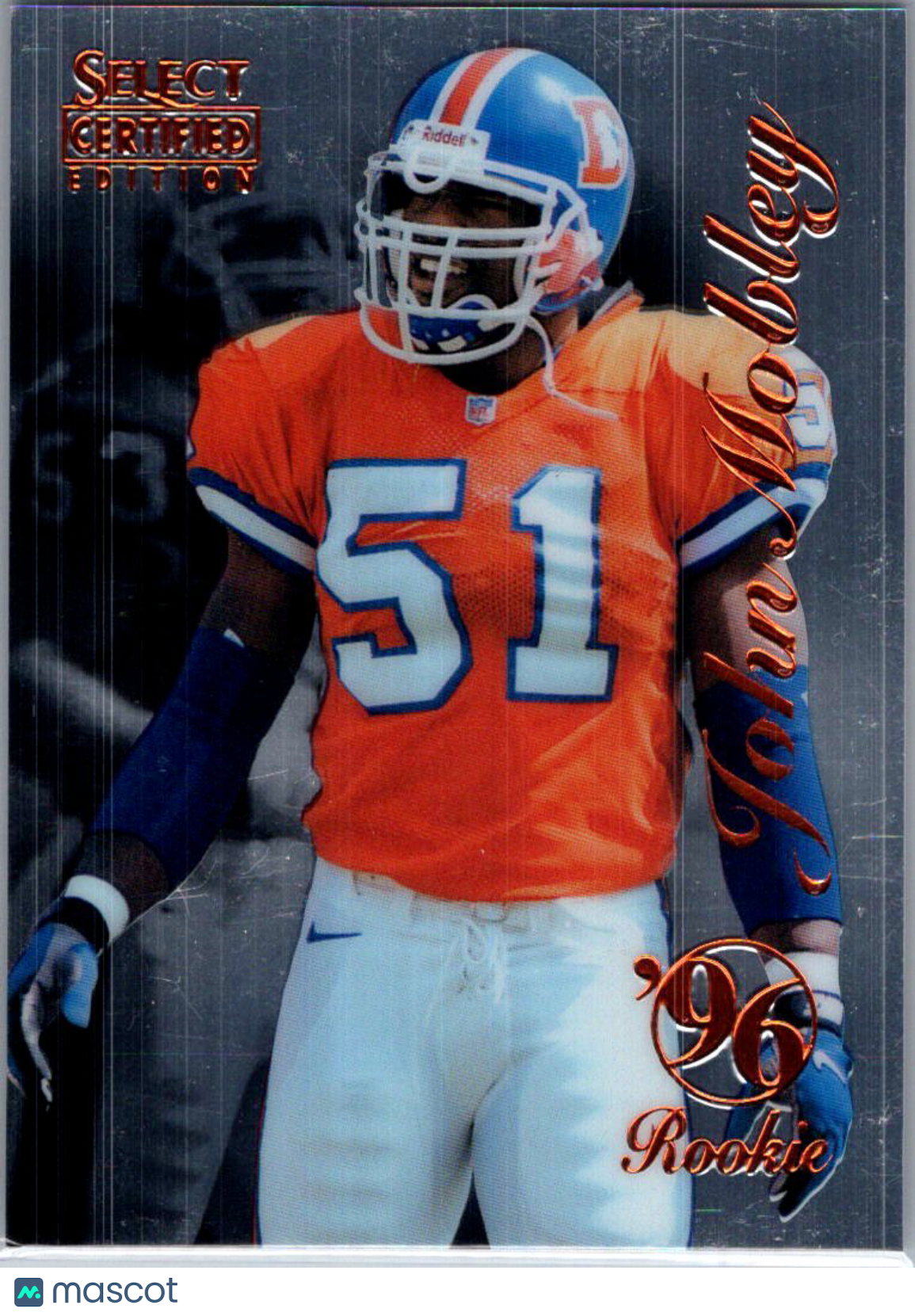 1996 Select Certified Edition John Mobley #104