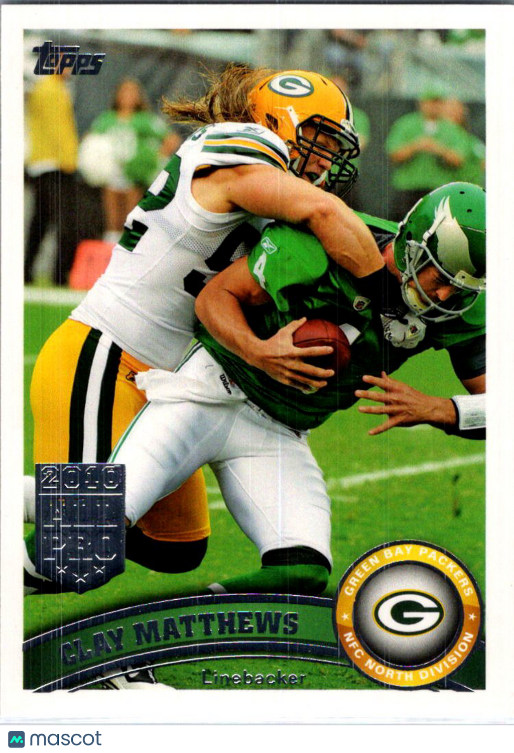2011 Topps Football Clay Matthews #392