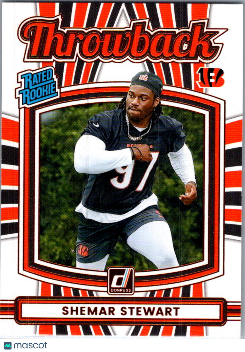 2025 Panini Donruss Football Throwback Shemar Stewart #35