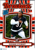 2025 Panini Donruss Football Throwback Shemar Stewart #35