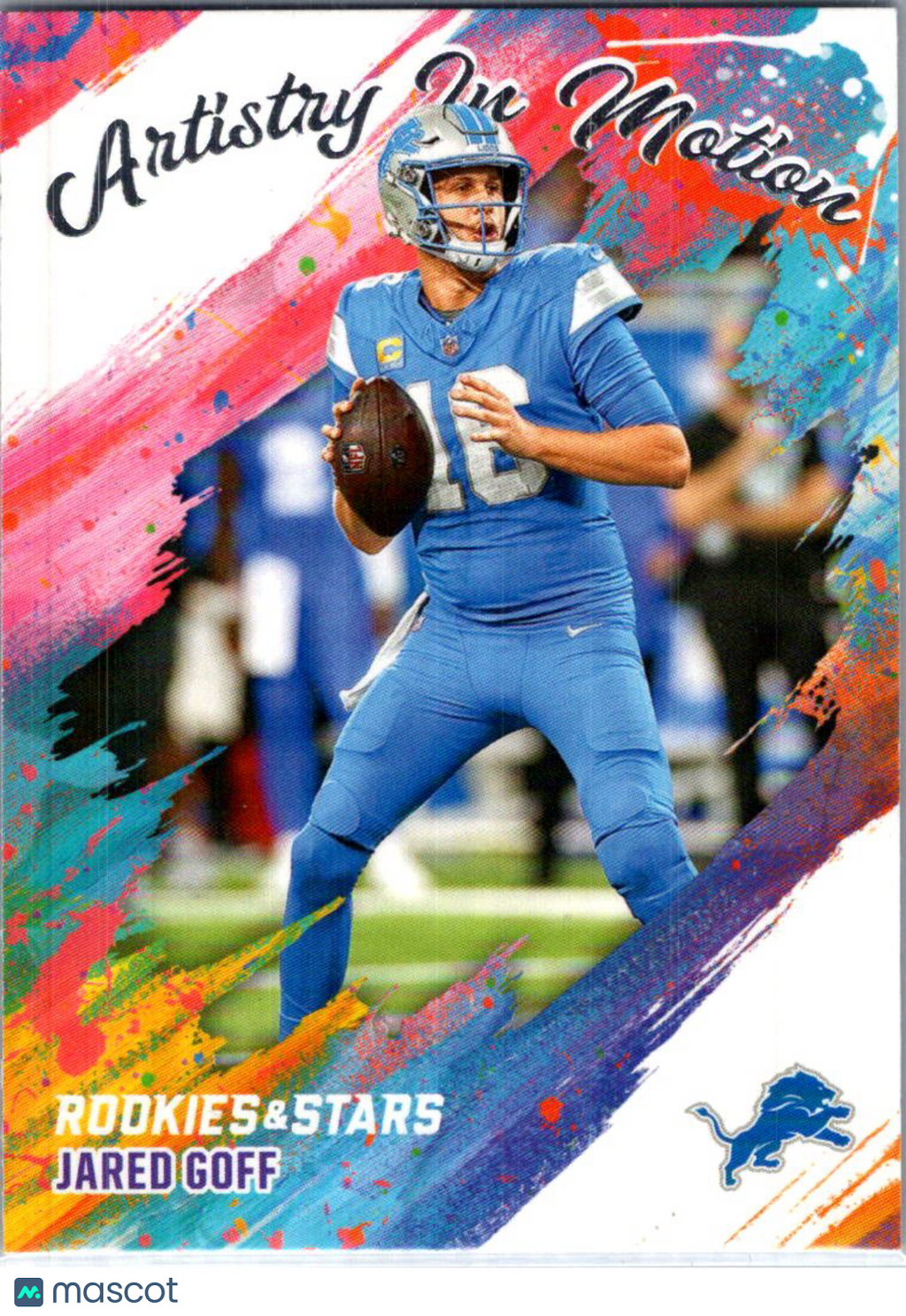 2025 Panini Rookies & Stars Artistry in Motion Jared Goff #6