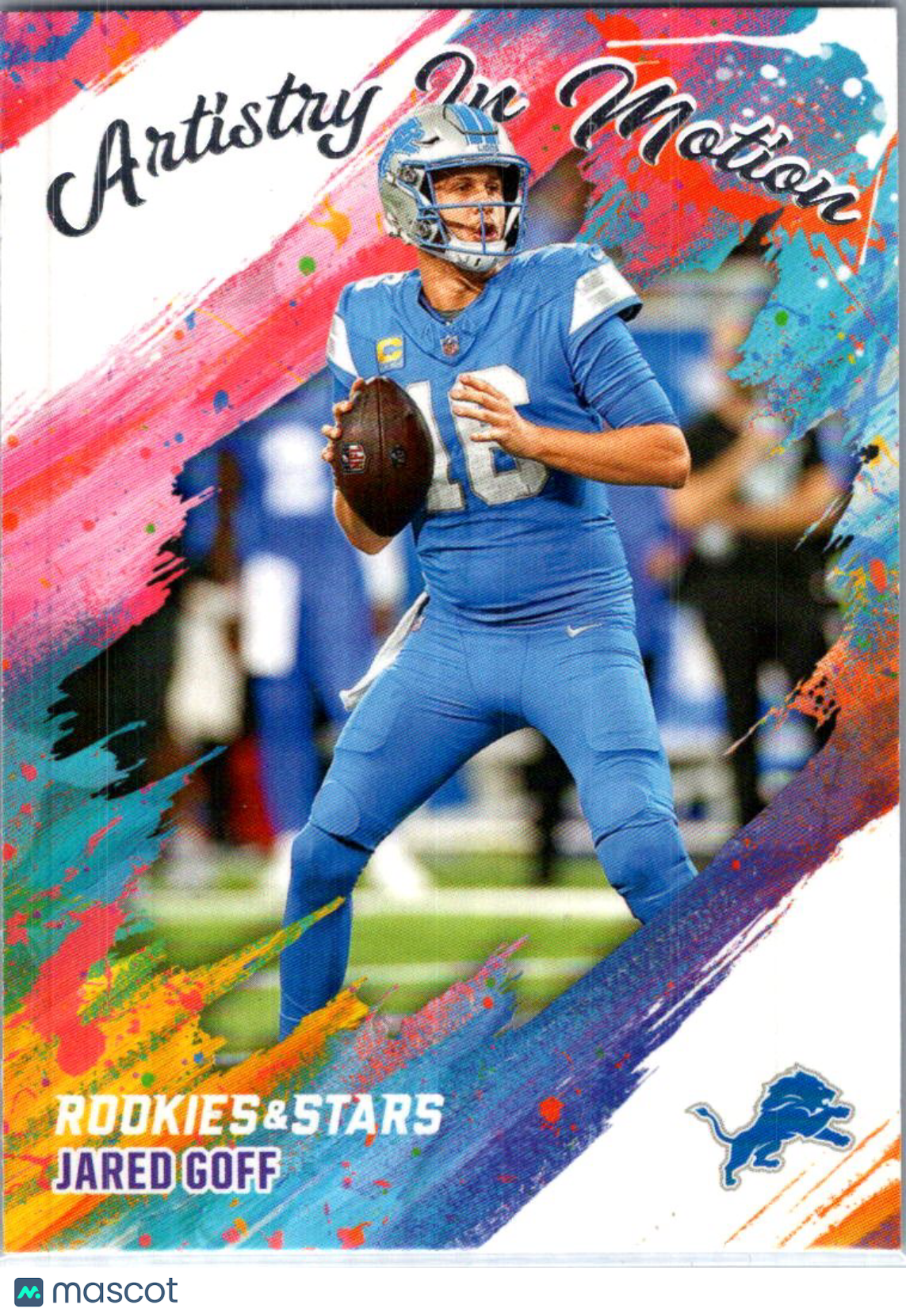 2025 Panini Rookies & Stars Artistry in Motion Jared Goff #6