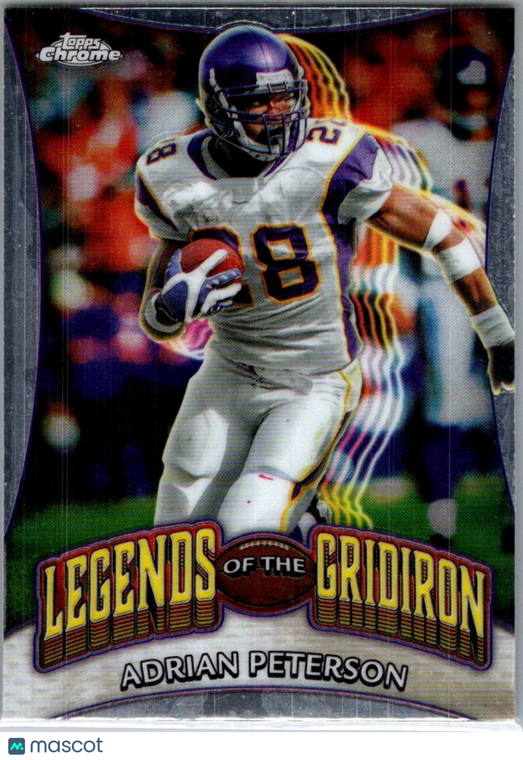 2024 Topps Chrome Legends of the Gridiron Adrian Peterson #LOG-16