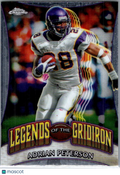2024 Topps Chrome Legends of the Gridiron Adrian Peterson #LOG-16