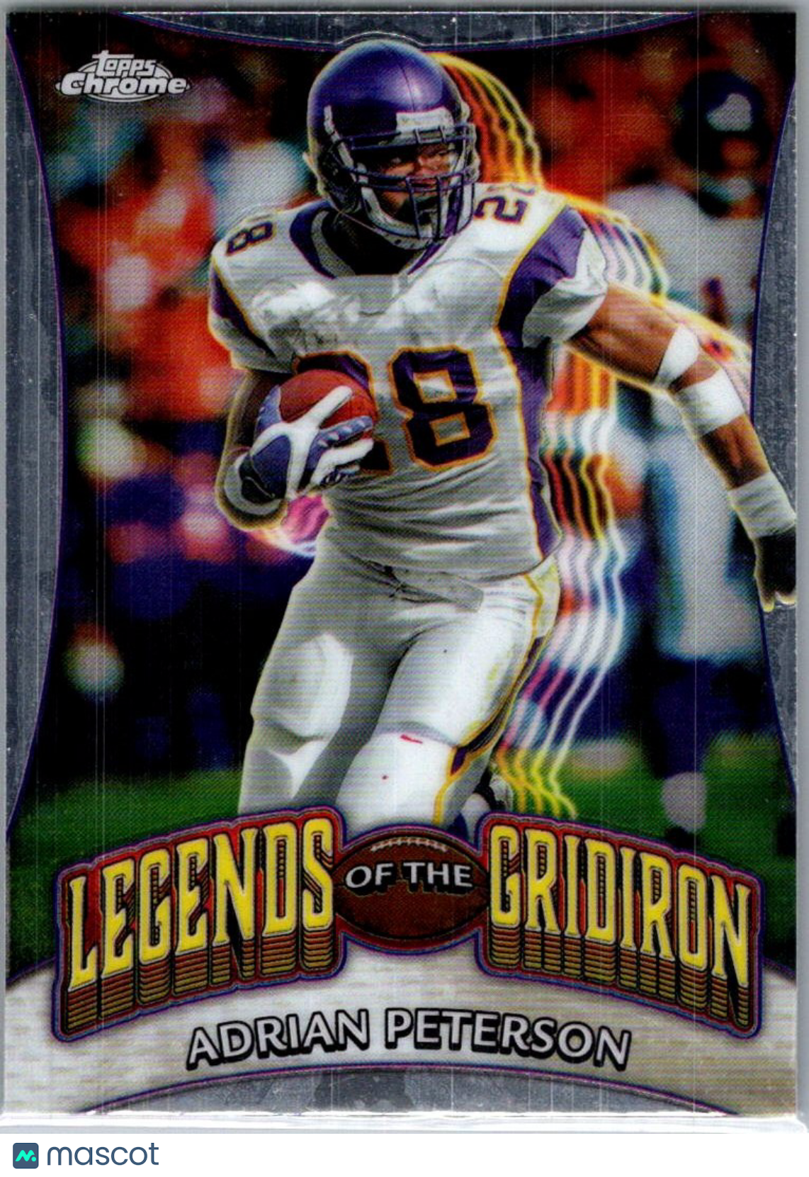2024 Topps Chrome Legends of the Gridiron Adrian Peterson #LOG-16