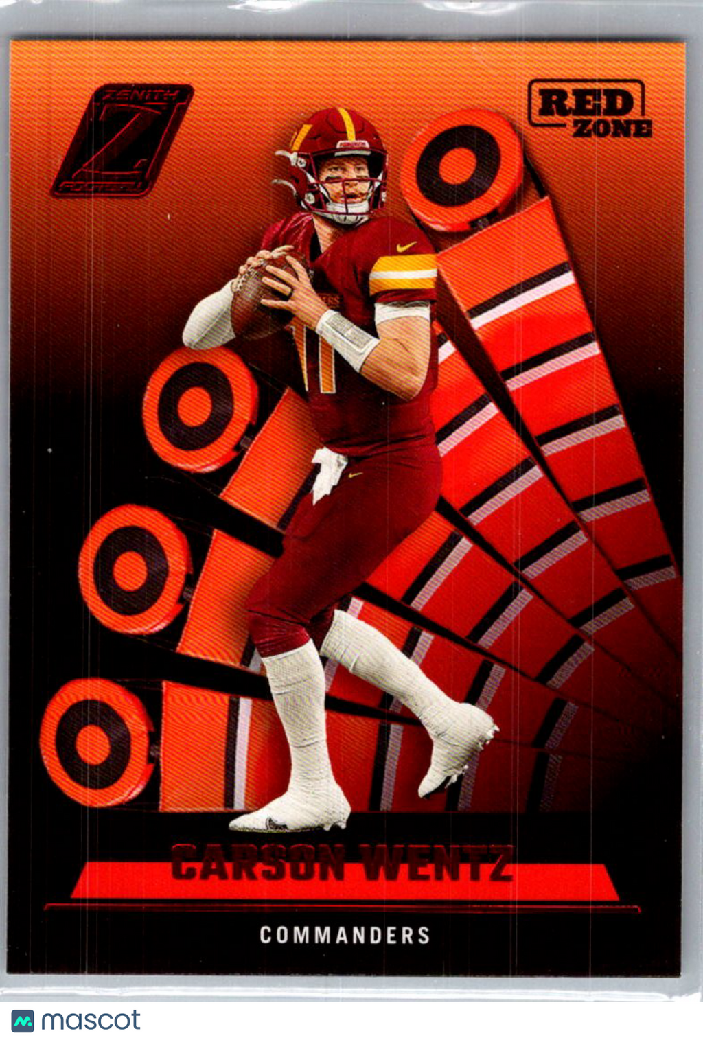 2022 Panini Zenith Red Zone Carson Wentz #23