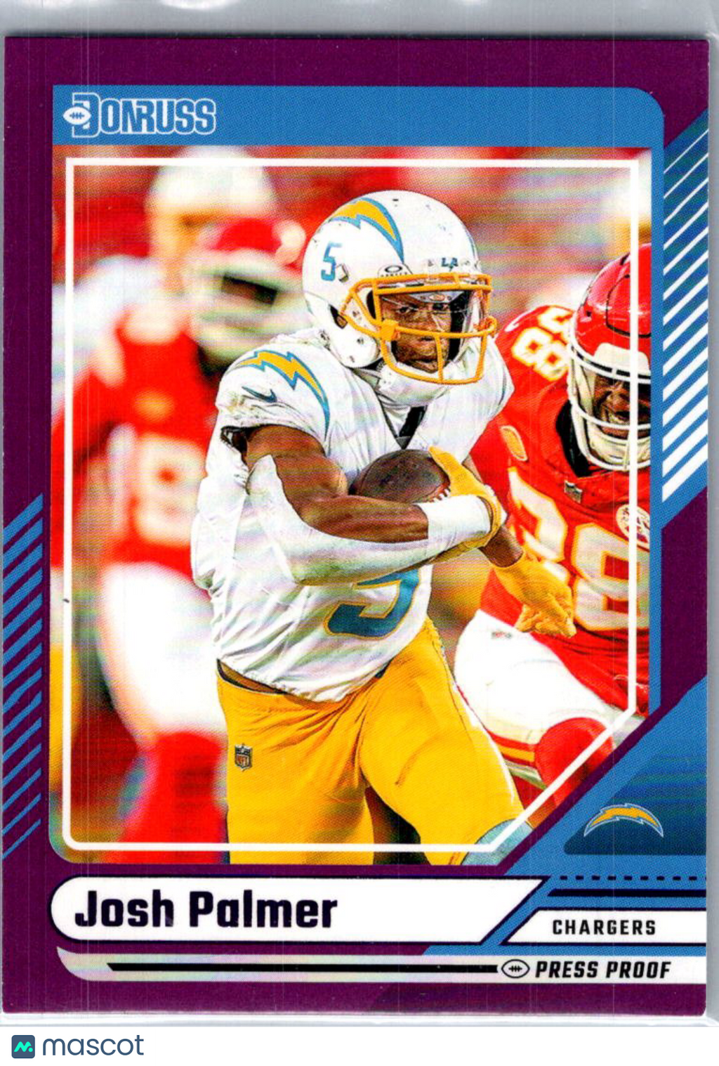 2024 Donruss Josh Palmer #53 Purple Press Proof