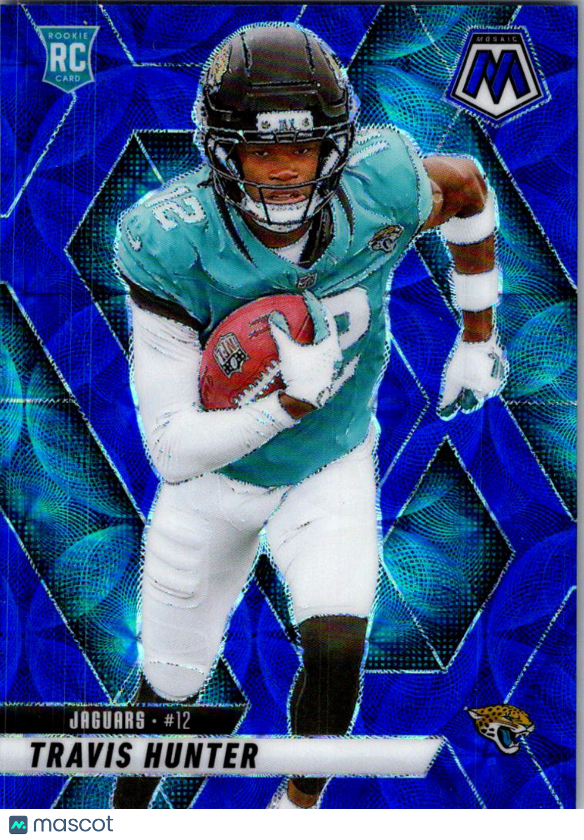 2025 Panini Mosaic Football Travis Hunter #301 Blue Scope RC